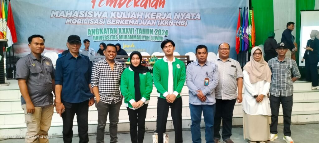 KKN Angkatan 36, LP3M Unismuh Luwuk Usung Tema Khusus Program Kampung Iklim